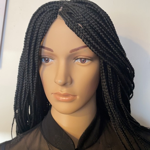 Hand braided full lace wig main image 16